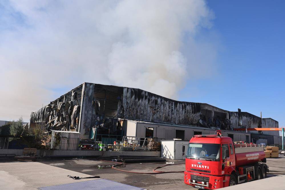 Son Dakika! Konya OSB’de fabrika yangını 12